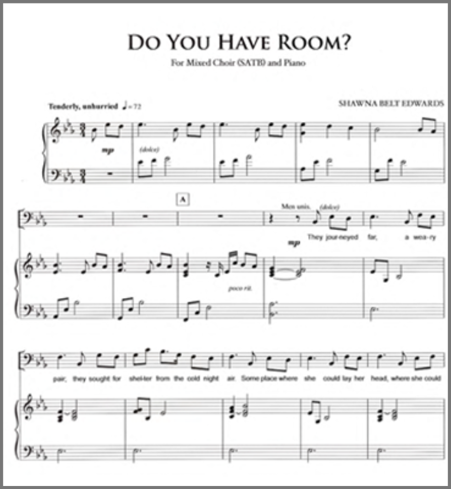 Do You Have Room? (SATB)