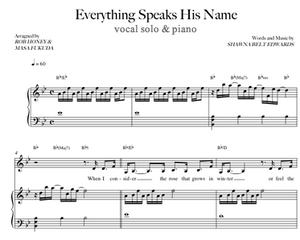 Everything Speaks His Name
