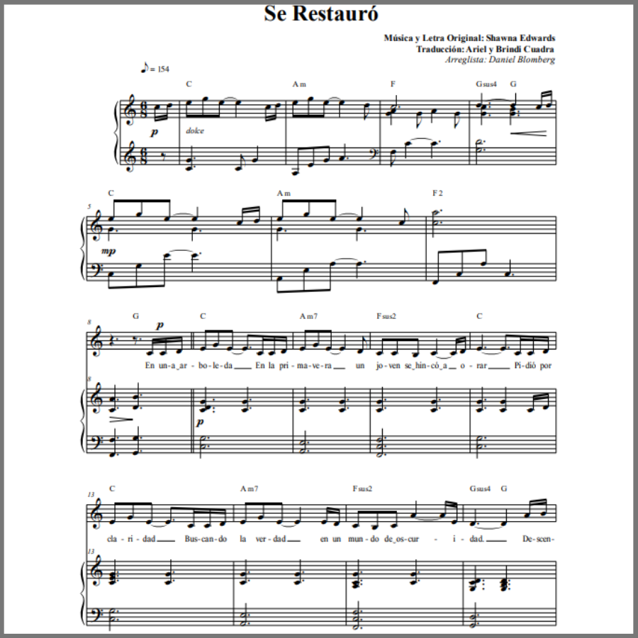 Restored by Shawna Edwards – Shawna Edwards Music