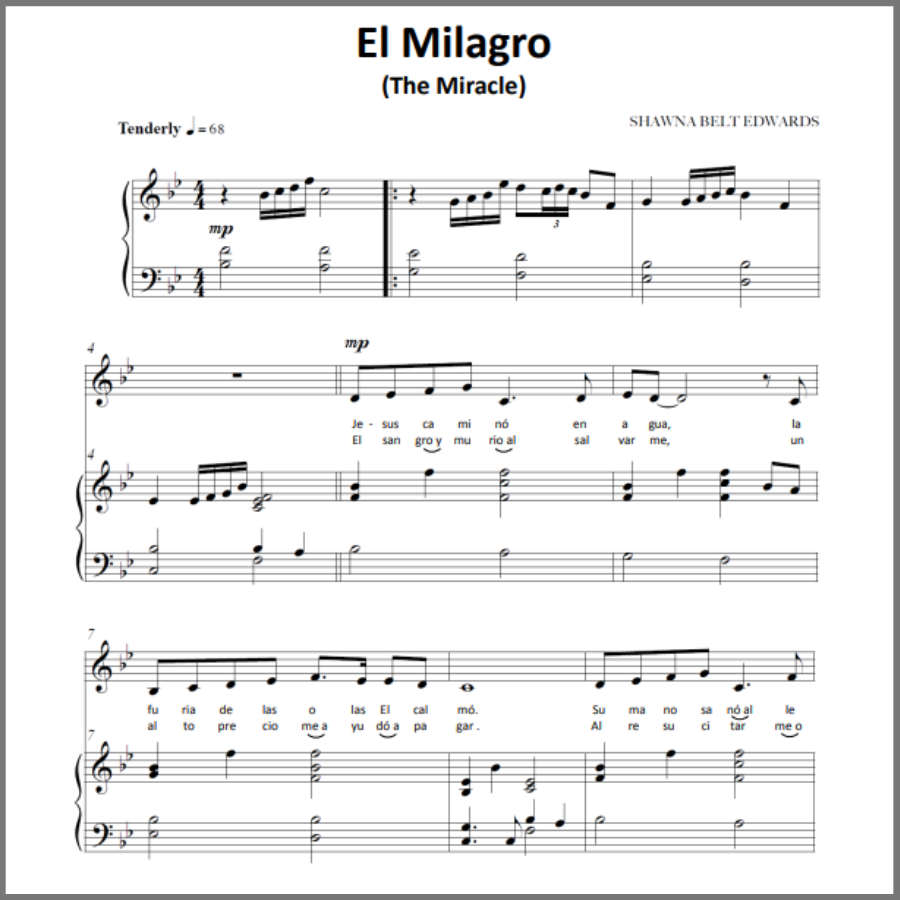 El Milagro (The Miracle - Spanish)