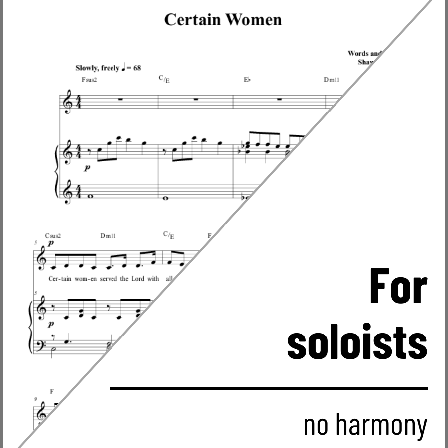 Certain Women (Solo) - 2 copies
