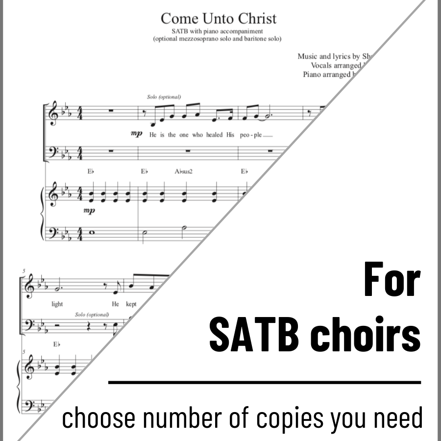 Come Unto Christ (SATB)