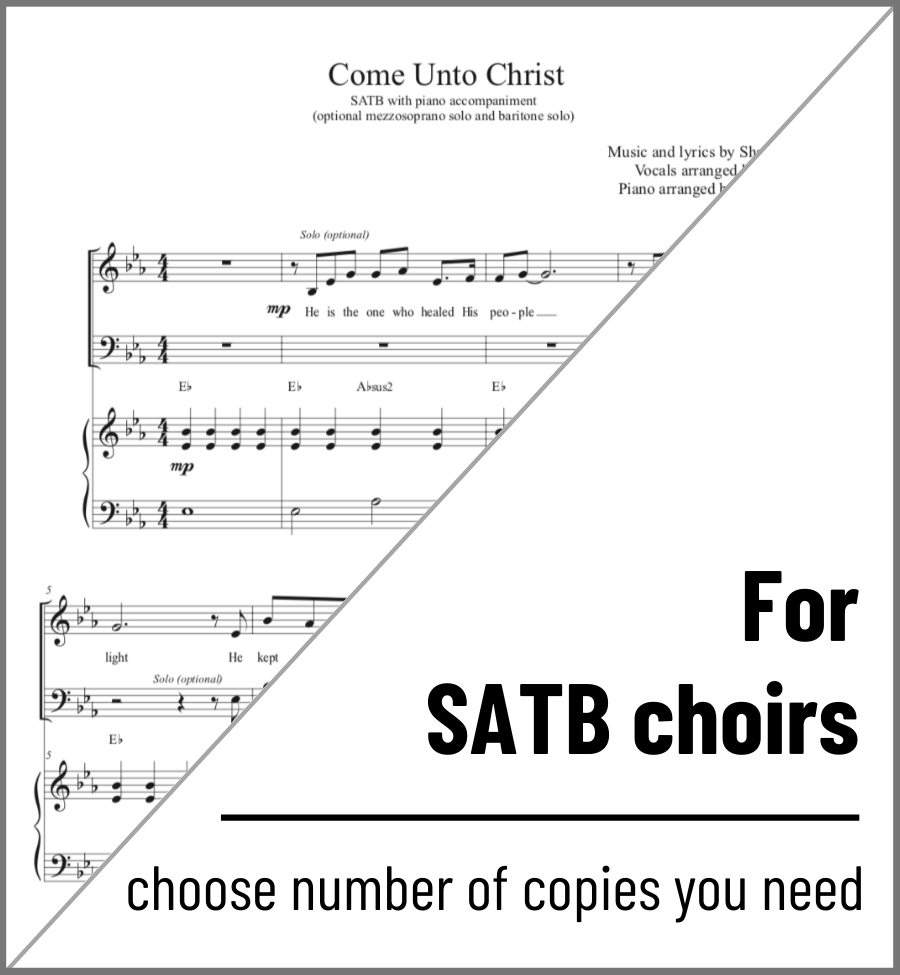 Come Unto Christ (SATB)
