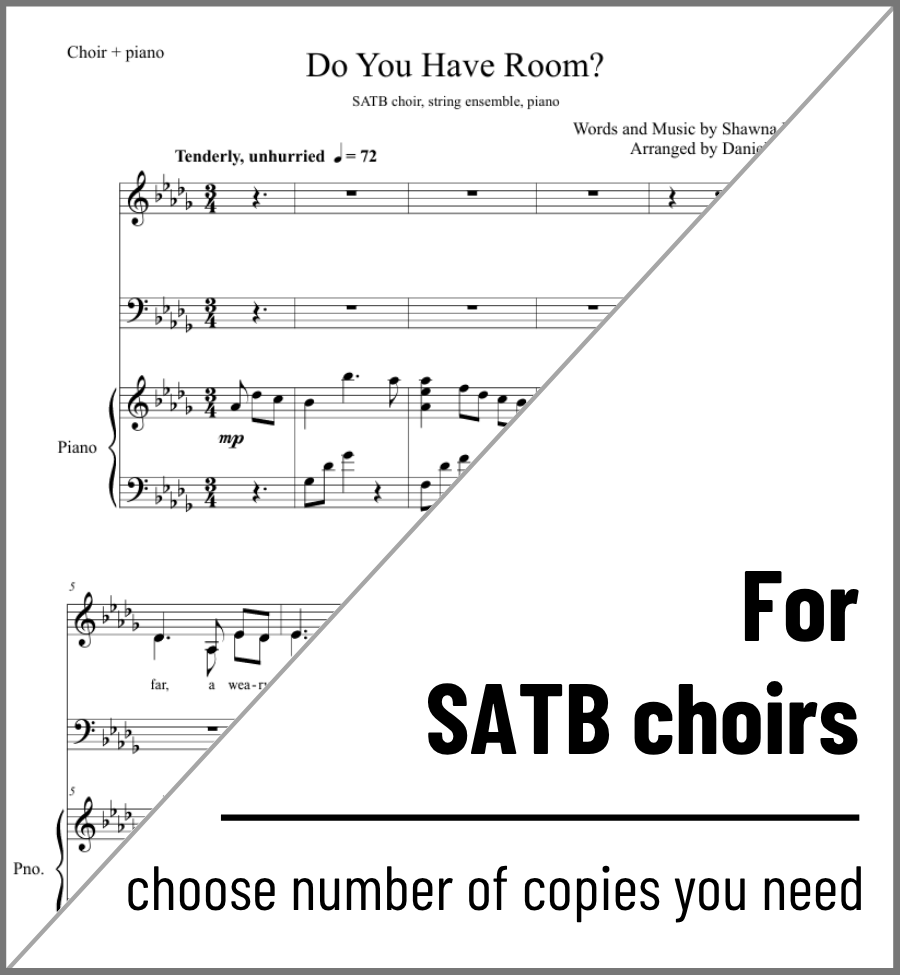 Do You Have Room? (SATB)