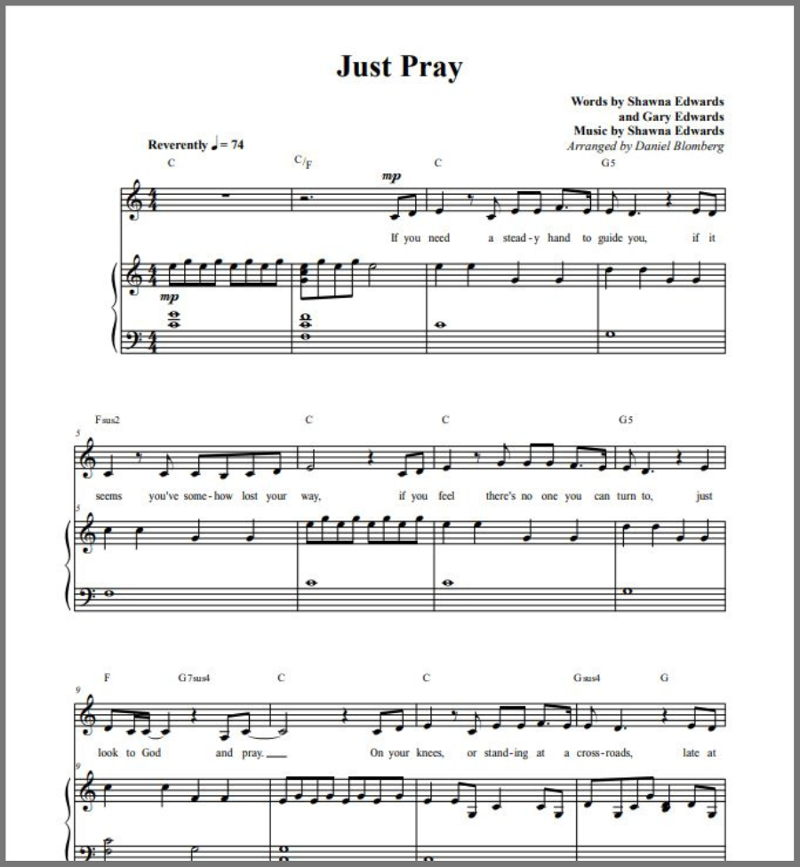 Just Pray (Solo)