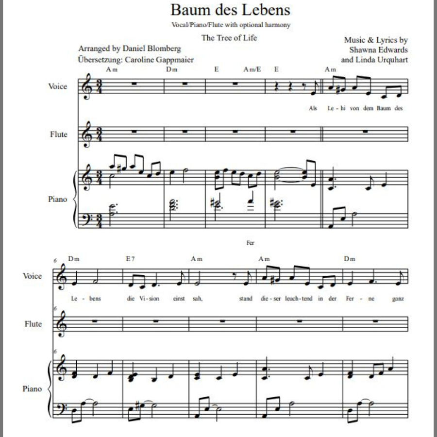 Baum des Lebens (Tree of Life - German)