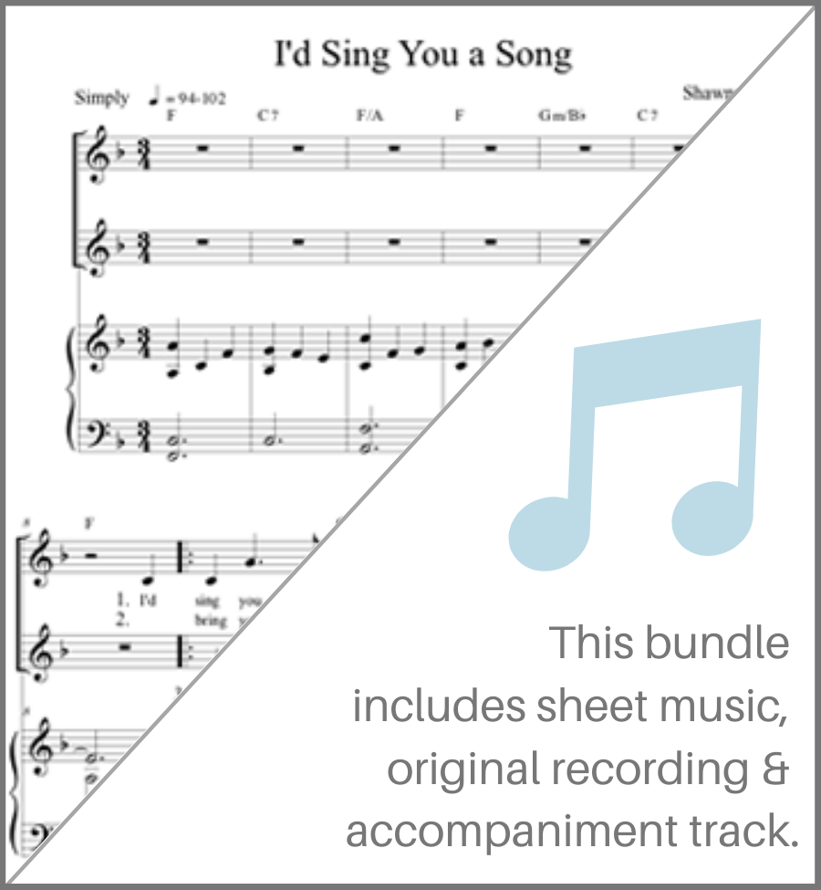 I'd Sing You a Song (Group Bundle)