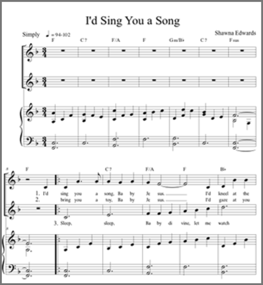 I'd Sing You a Song (Vocal duet)