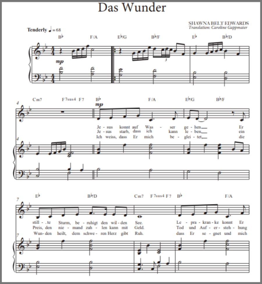 The Miracle by Shawna Edwards – Shawna Edwards Music