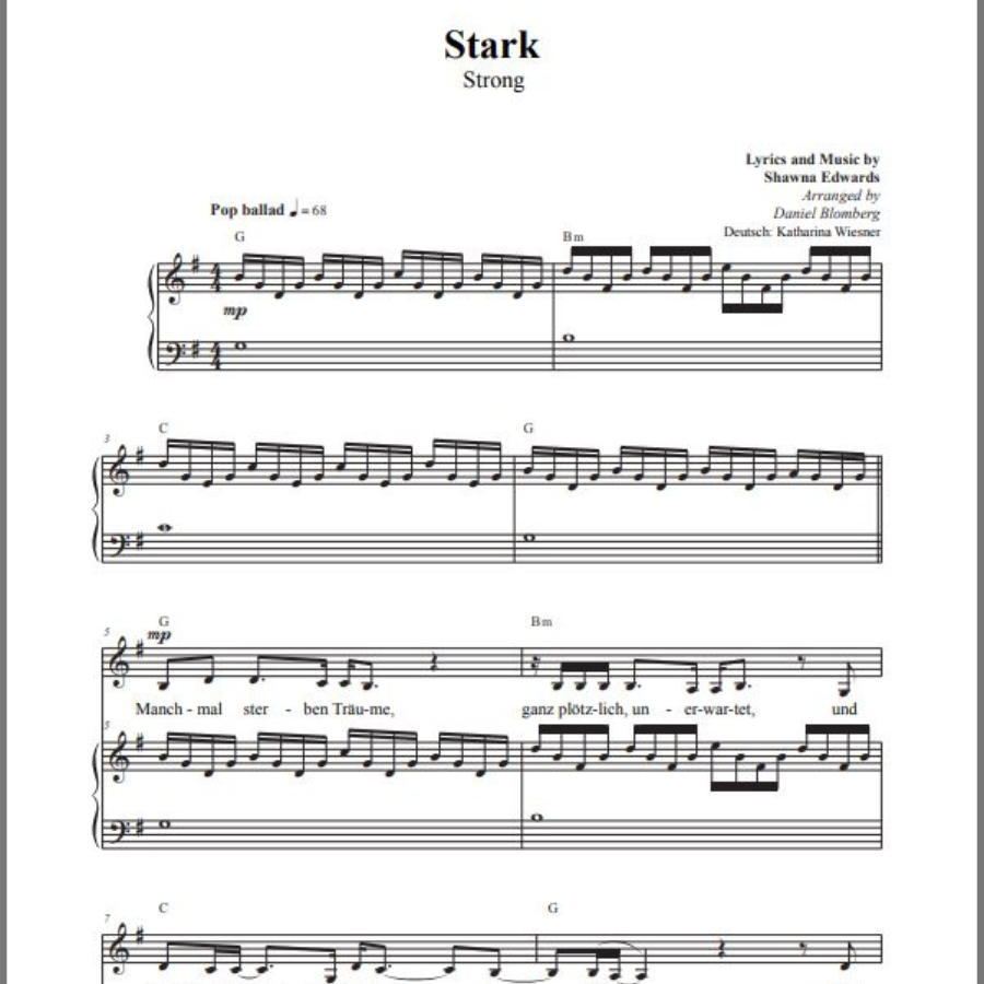 Stark (Strong - German)