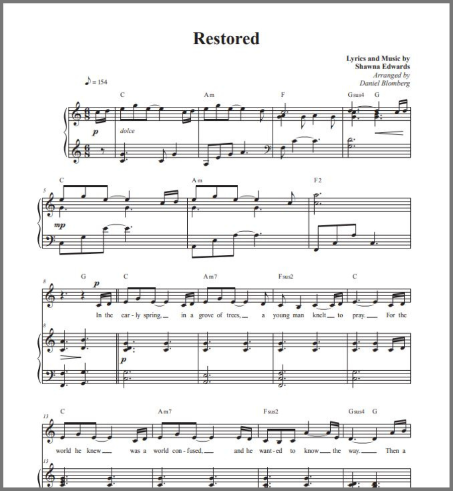 Restored (Choir Bundle)