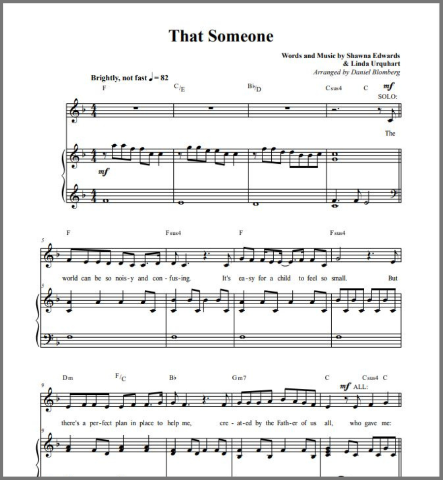 That Someone (solo)