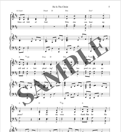 He Is The Christ (SATB)