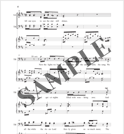 The Star Still Shines (SATB)