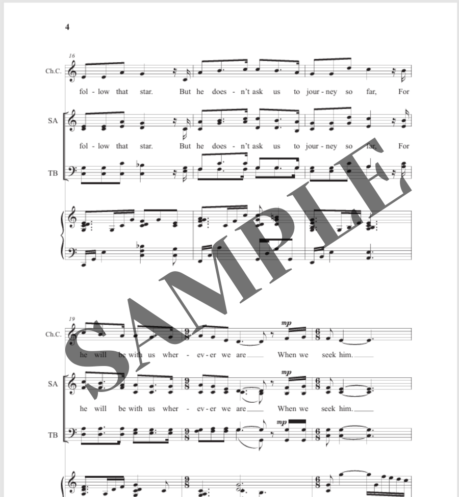 When We Seek Him (SATB and Children's Choir)