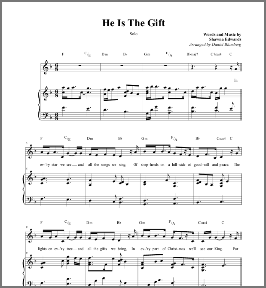 He is the Gift (Solo)