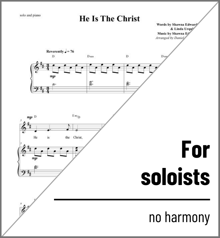 He Is The Christ (solo) - 2 copies