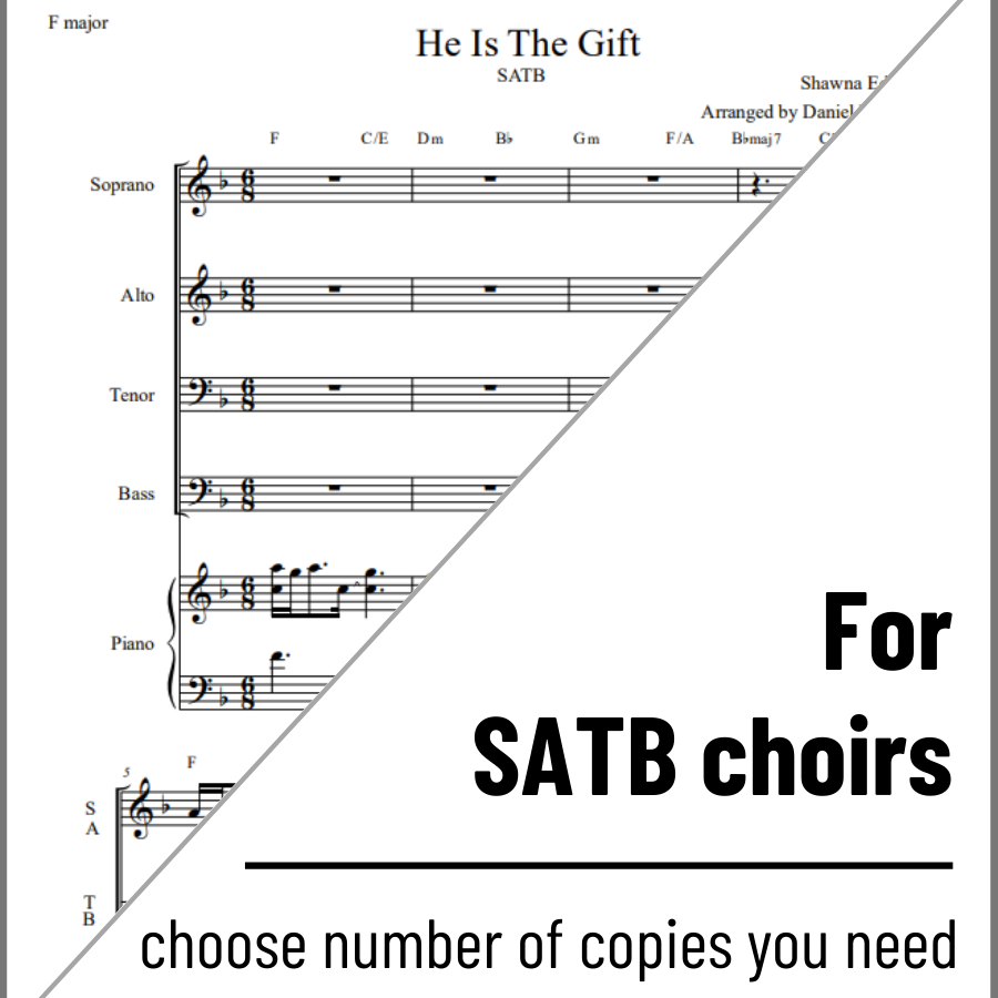 He Is The Gift (SATB)