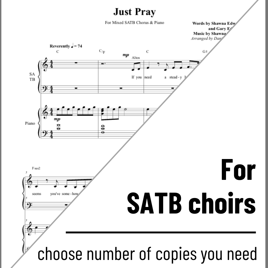 Just Pray (SATB)