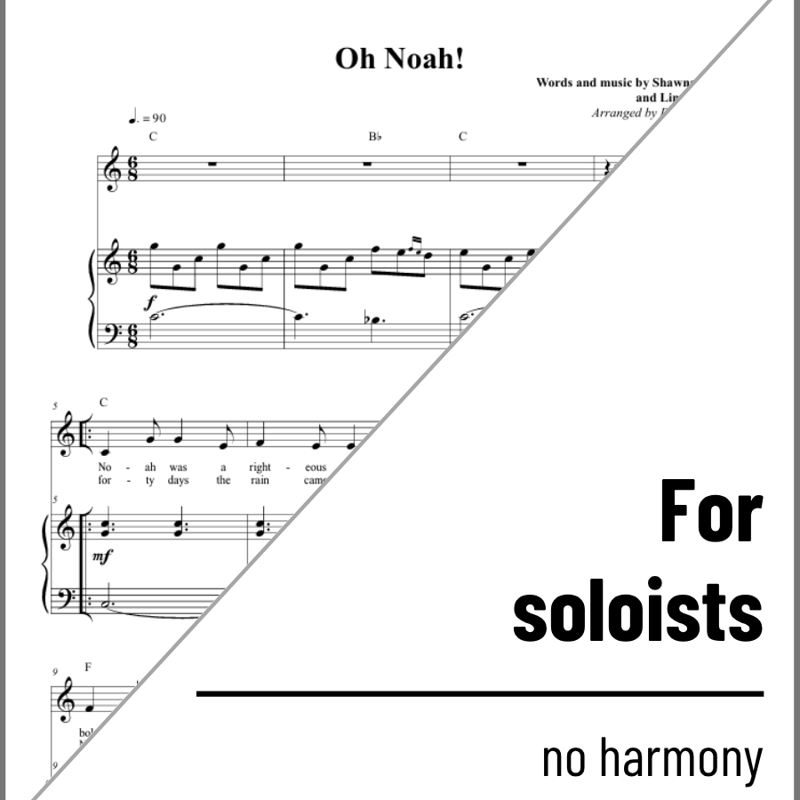 Oh Noah! (solo) - 2 copies