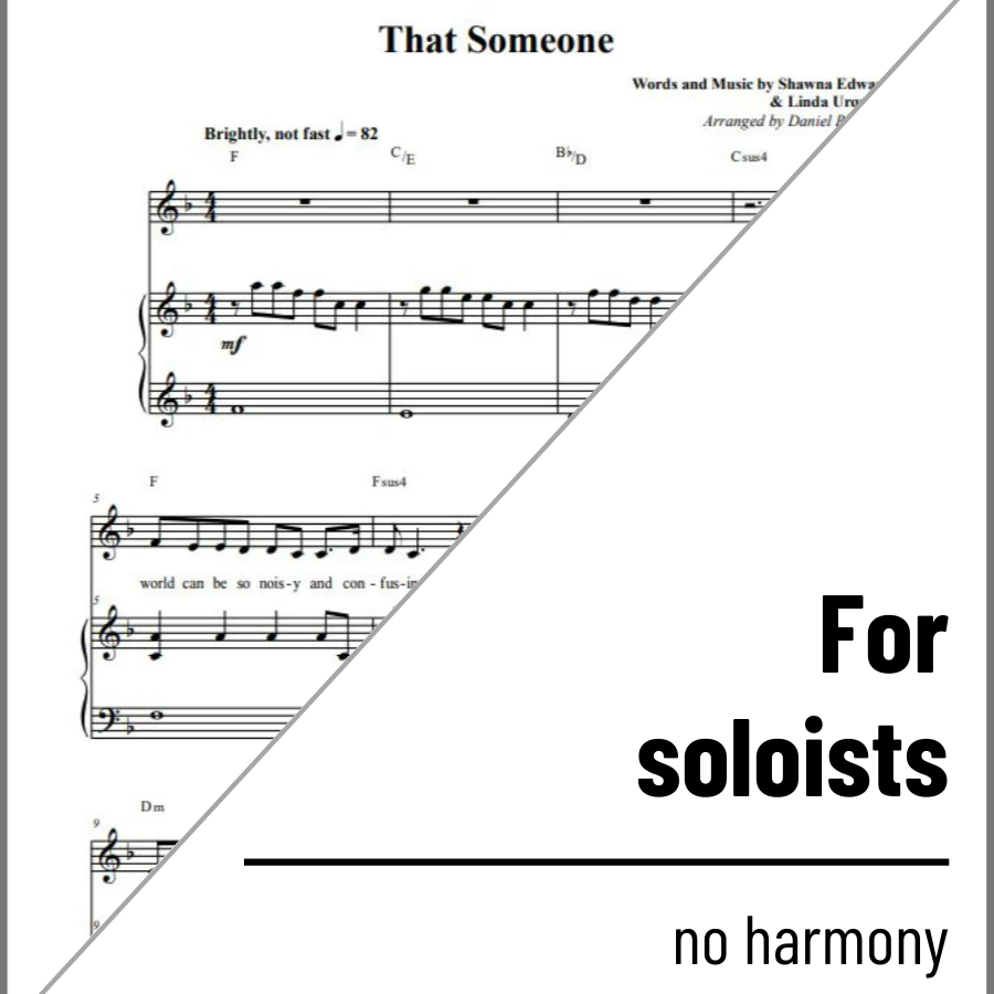 That Someone (solo) - 2 copies