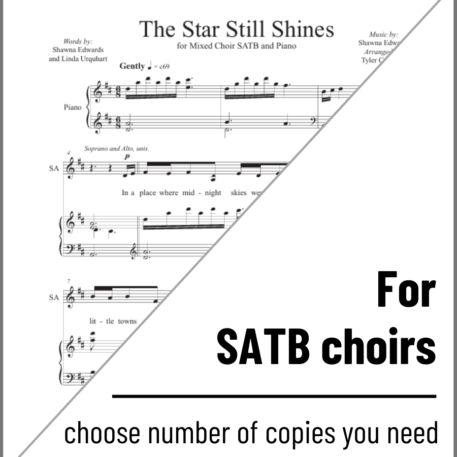 The Star Still Shines (SATB)