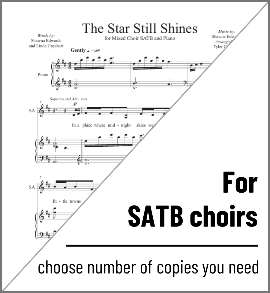 The Star Still Shines (SATB)