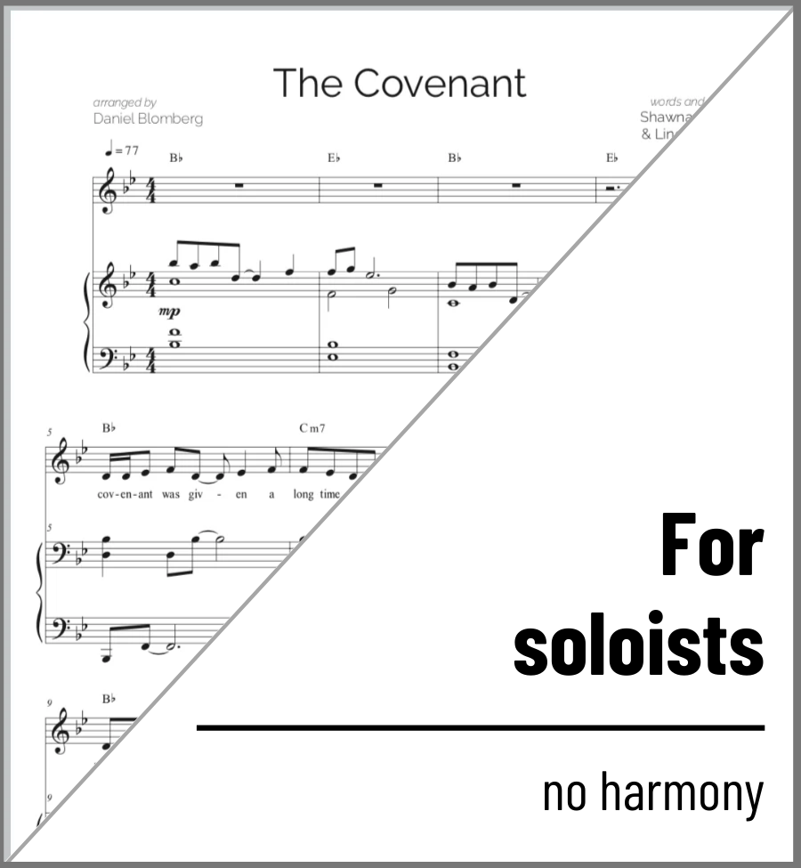 The Covenant (Vocal Solo) - 2 copies