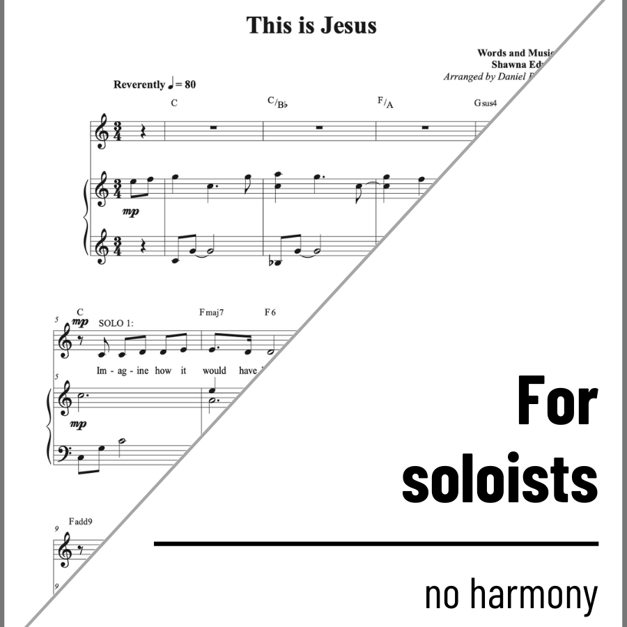This is Jesus (solo) - 2 copies