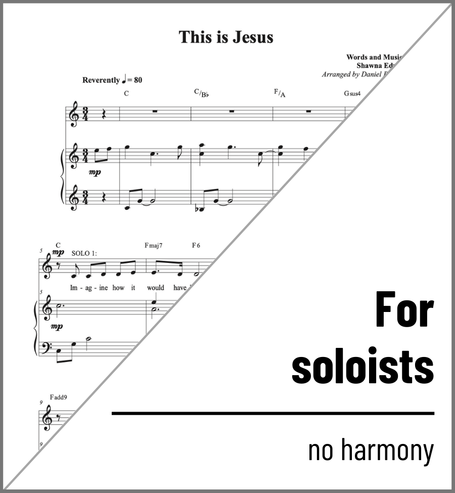 This is Jesus (solo) - 2 copies