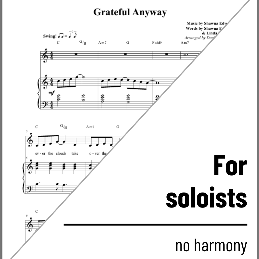 Grateful Anyway (solo) - 2 copies