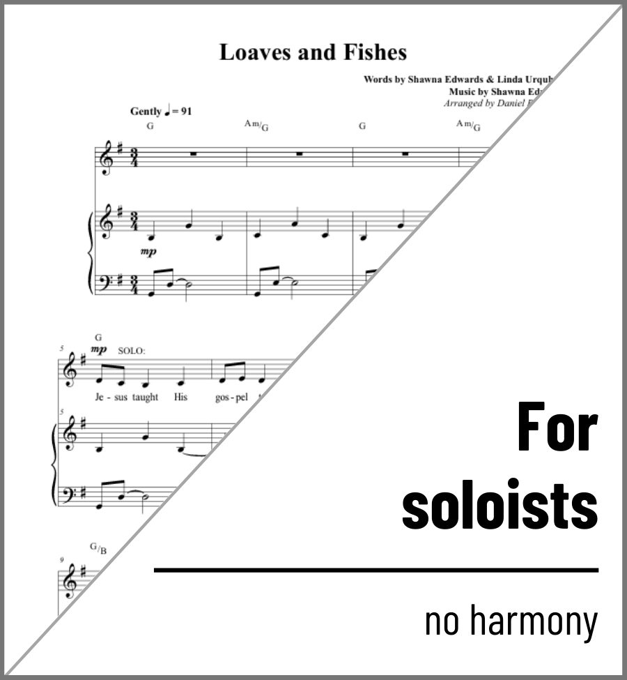 Loaves and Fishes (Vocal Solo) - 2 copies