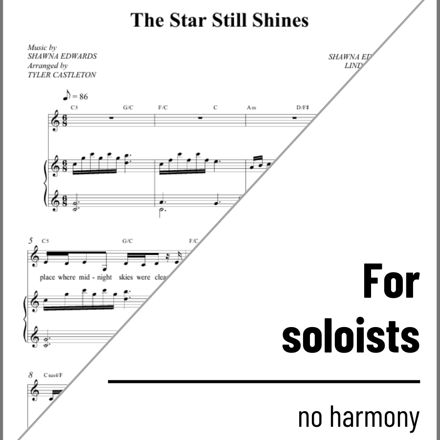 The Star Still Shines (Vocal & Piano) - 2 copies