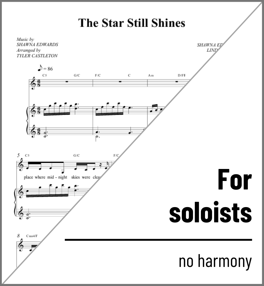 The Star Still Shines (Vocal & Piano) - 2 copies