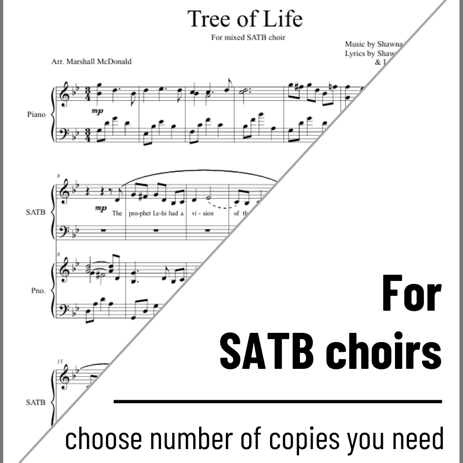 Tree of Life (SATB choir version)