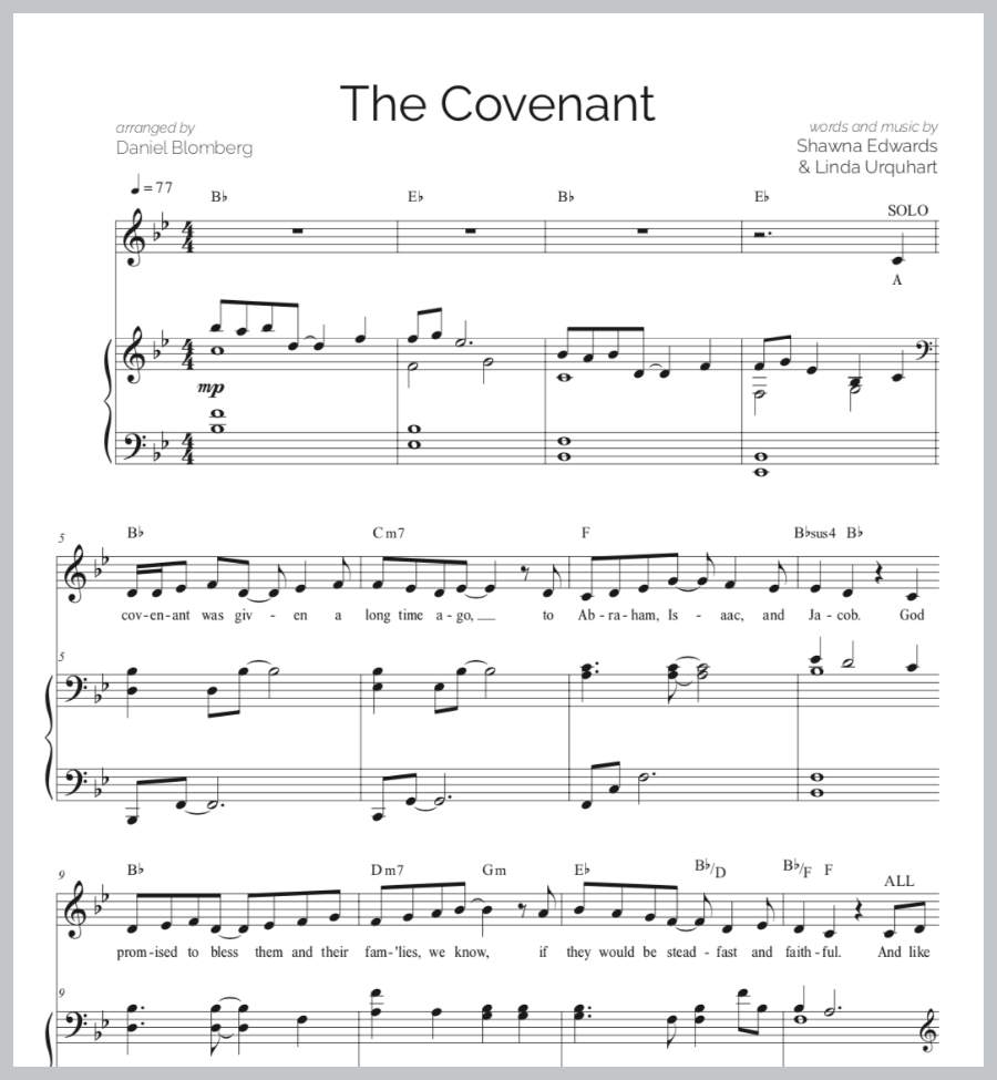 The Covenant (Vocal Solo)